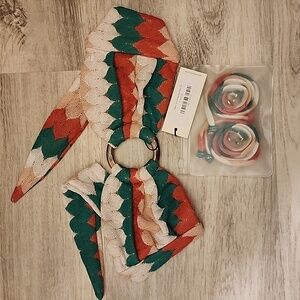 Montce Gelato bandeau bikini top sz Small